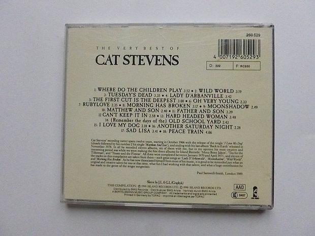 Cat Stevens - The very best of