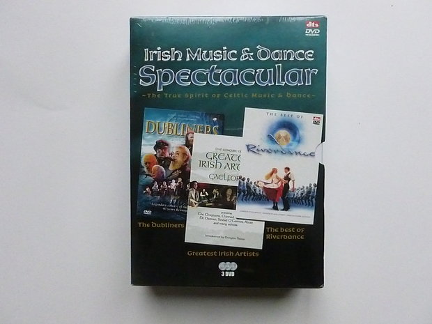 Irish Music & Dance - Spectacular (3 DVD) Nieuw