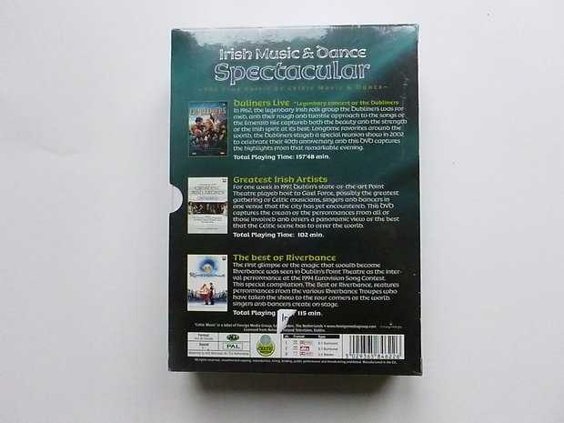 Irish Music & Dance - Spectacular (3 DVD) Nieuw