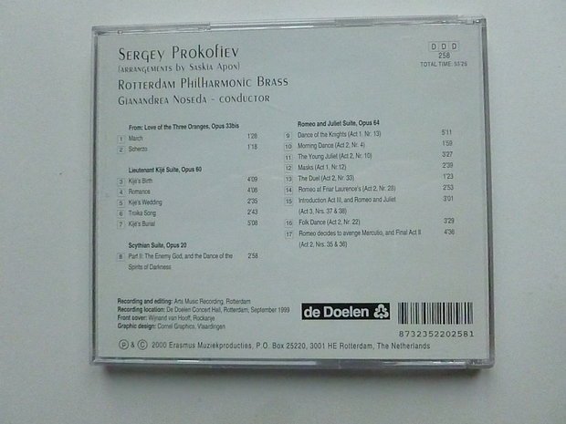 Prokofiev - Love of the three oranges / Rotterdam Philharmonic Brass