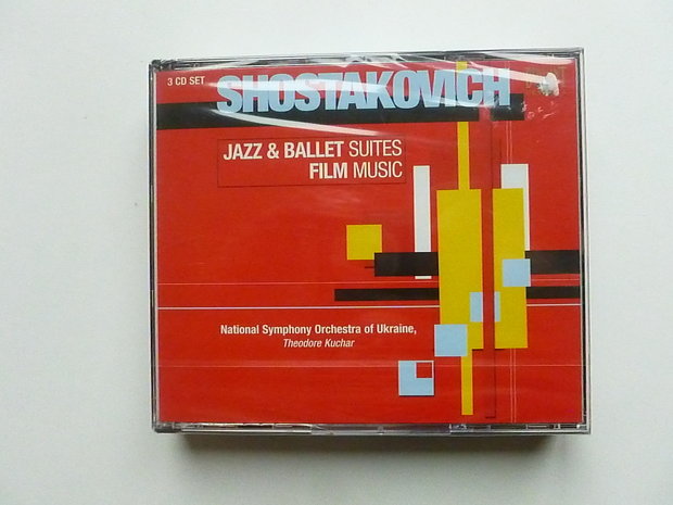 Shostakovich - Jazz & Ballet Suites, Film Music 3 CD Box (Nieuw)