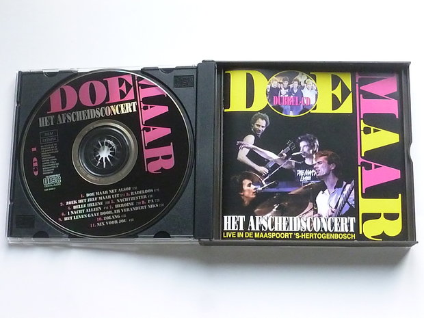 Doe Maar - Het Afscheidsconcert (2 CD)