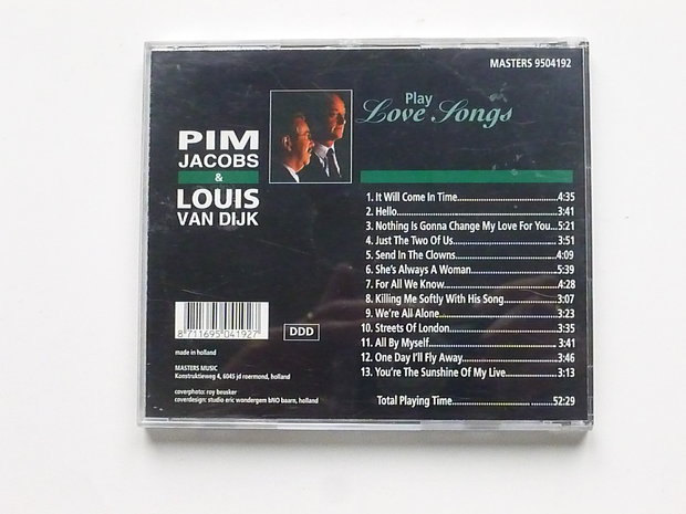 Pim Jacobs & Louis van Dijk play Love Songs