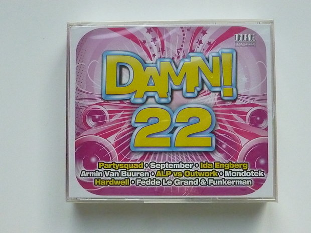Damn! 22 - 100% Dance Hits (3 CD) Nieuw