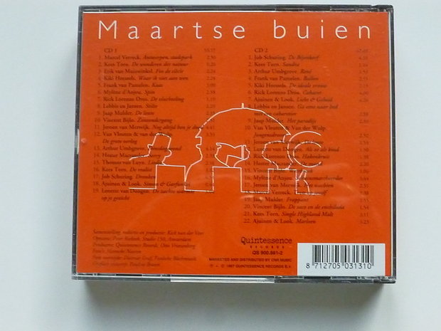Maartse Buien - een nieuwe cabaretgeneratie in 41 liedjes (2 CD)