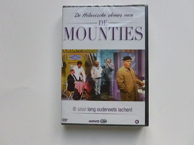 De Mounties - De Hilarische Shows van De Mounties (4 DVD) Nieuw