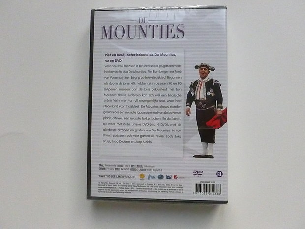 De Mounties - De Hilarische Shows van De Mounties (4 DVD) Nieuw
