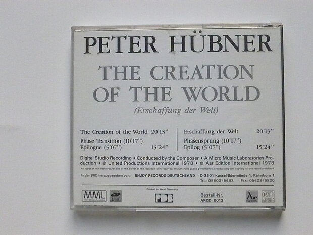 Peter Hübner - The Creation of the World