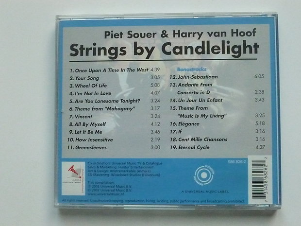 Piet Souer / Harry van Hoof - Strings by Candlelight (bonustracks)