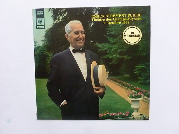 Maurice Chevalier - Enregistrement Public 1968 (LP)