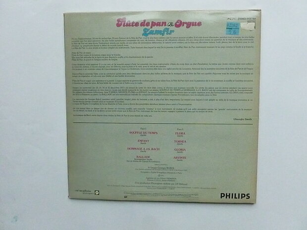 Zamfir - Flute de pan & Orgue (LP)