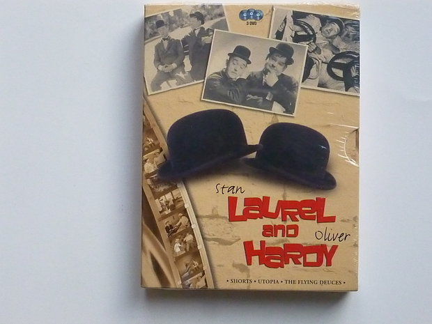 Laurel and Hardy (3 DVD) nieuw