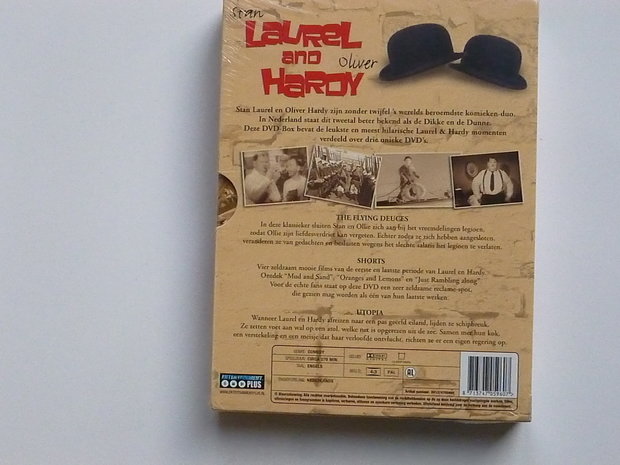 Laurel and Hardy (3 DVD) nieuw