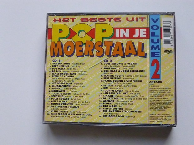 Het Beste uit Pop in je Moerstaal - Volume 2 (2CD)