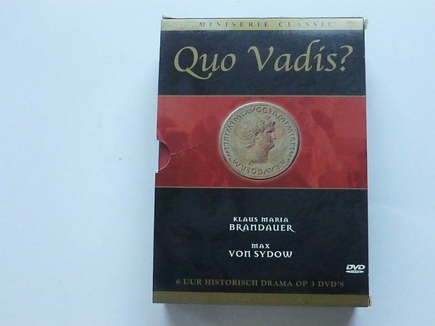 Quo Vadis? - Klaus Maria Brandauer / Max von Sydow (3 DVD)