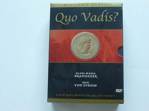 Quo Vadis? - Klaus Maria Brandauer / Max von Sydow (3 DVD)