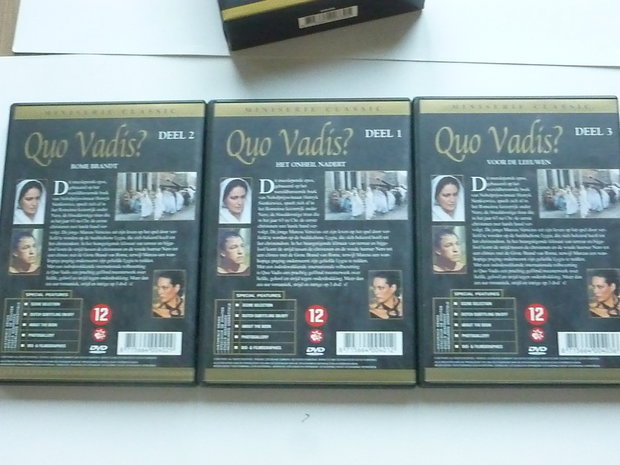 Quo Vadis? - Klaus Maria Brandauer / Max von Sydow (3 DVD)