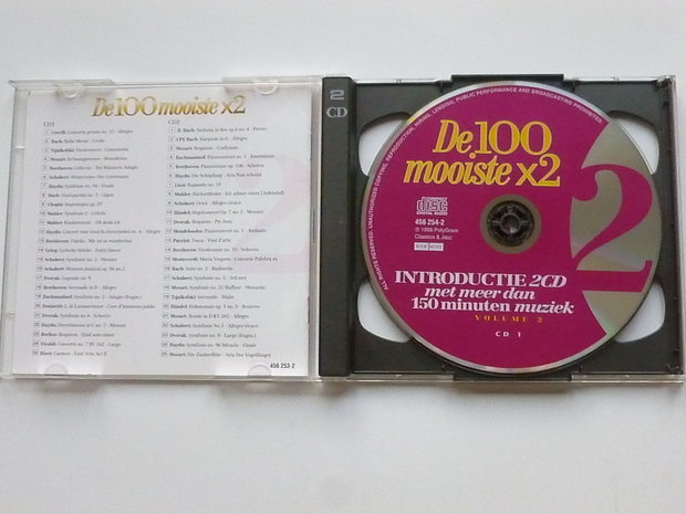 De 100 mooiste x 2 - volume 2 (2 CD)