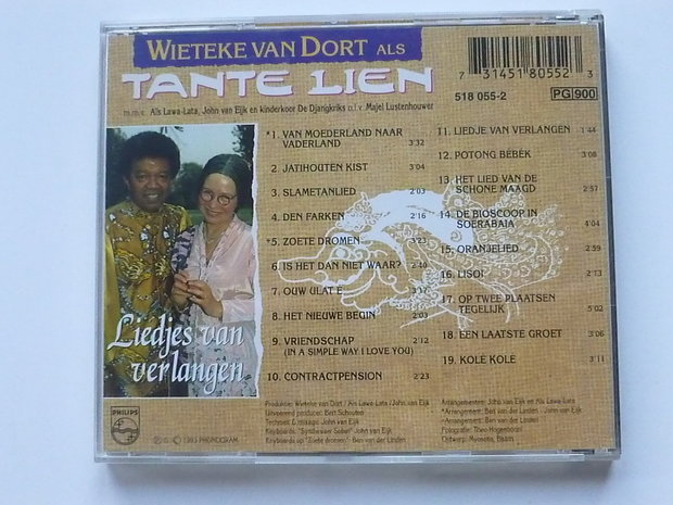 Wieteke van Dort als Tante Lien / Liedjes van verlangen