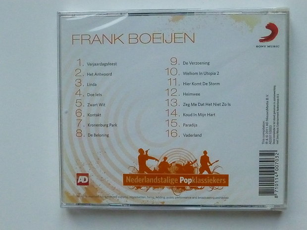 Frank Boeijen - Nederlandstalige popklassieker (nieuw)