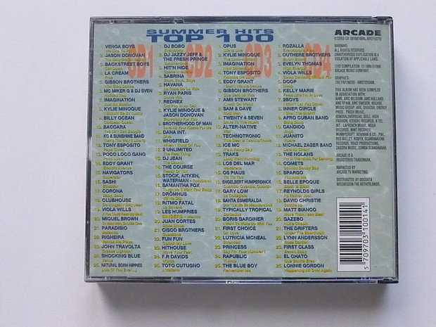 Summerhits Top 100 (4 CD)