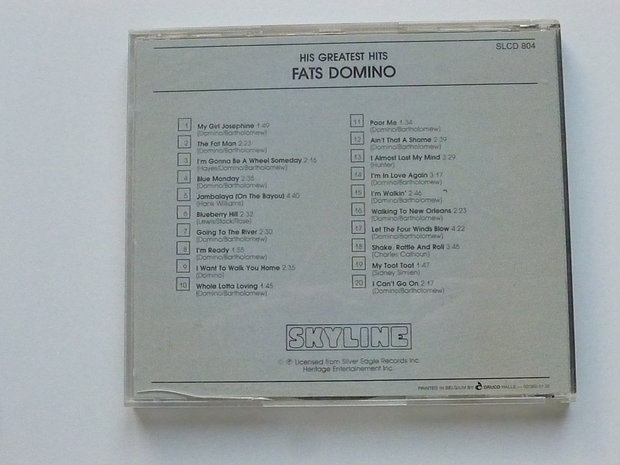 Fats Domino - His greatest hits