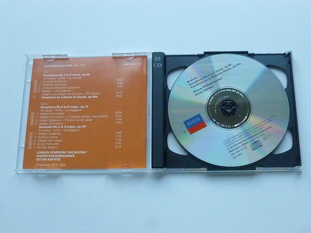 Brahms - Symphonies 1 & 2 / Istvan Kertesz (2 CD)