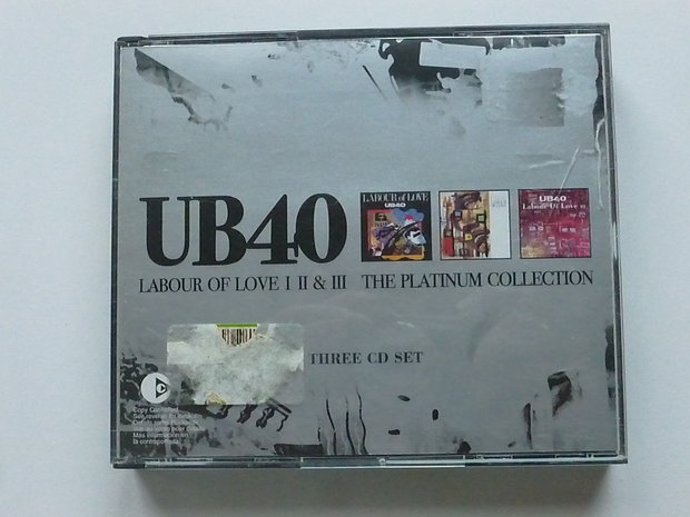 UB40 - Labour of Love 1,II & III / The platinum Collection (3 CD)