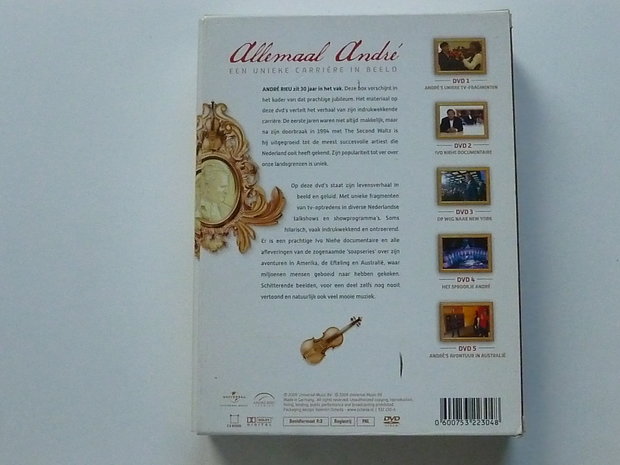 Allemaal Andre - Een Unieke carriere in beeld (5 DVD)