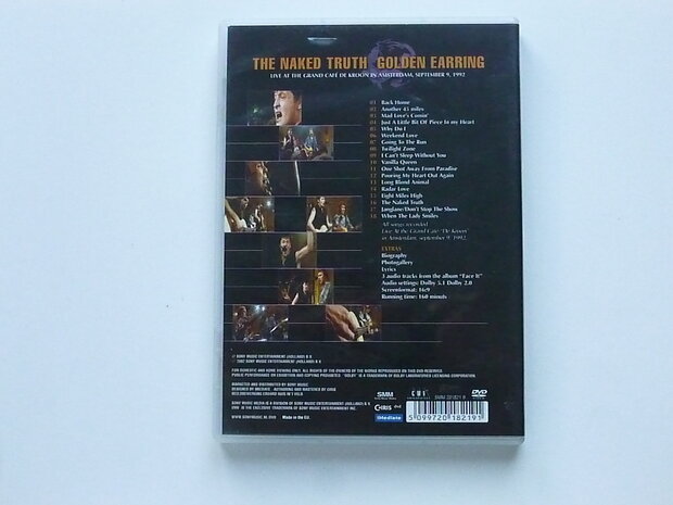 Golden Earring - The naked truth (DVD)
