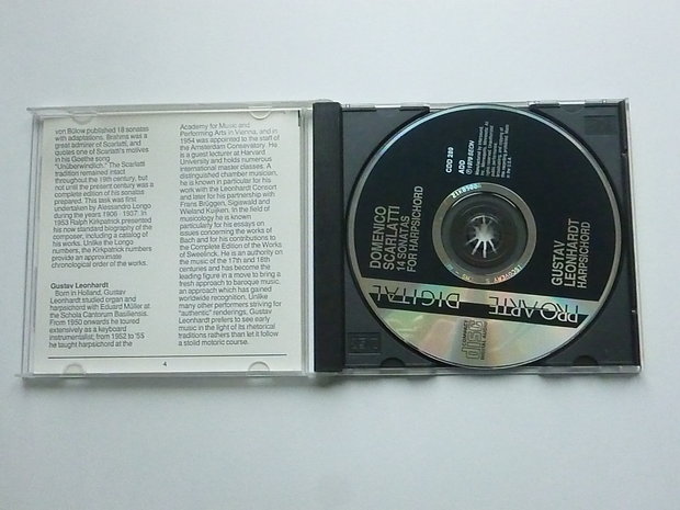 Scarlatti - 14 Sonatas / Gustav Leonhardt