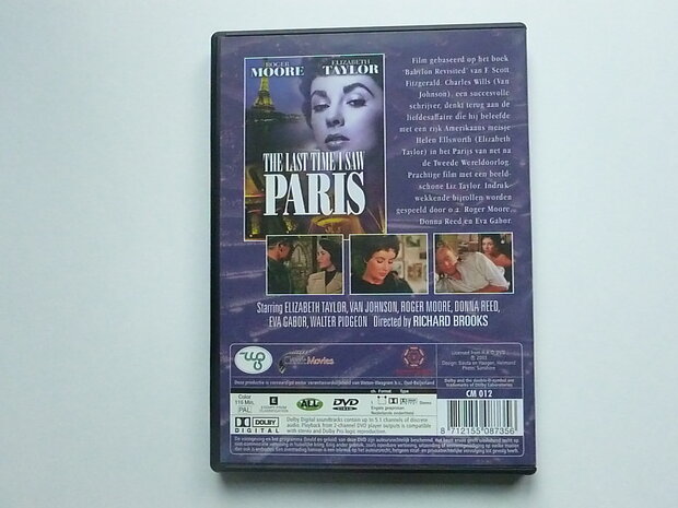 The last time i saw Paris (DVD)