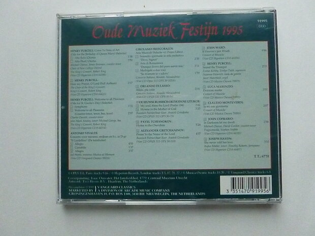 Oude Muziek Festijn 1995