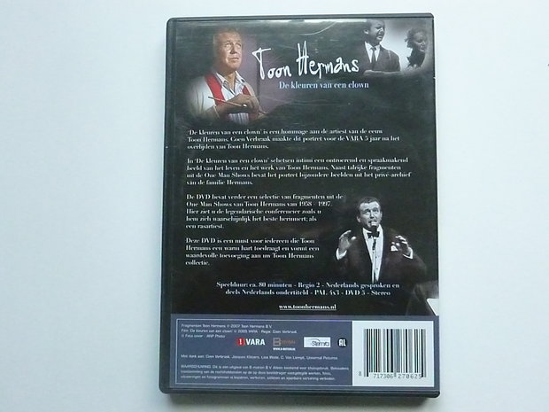 Toon Hermans - De kleuren van een clown (DVD)