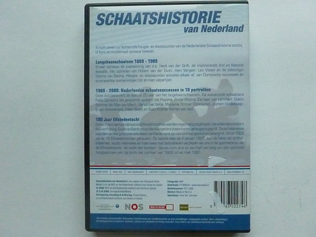 Schaatshistorie van Nederland - NOS Studio Sport (4 DVD)