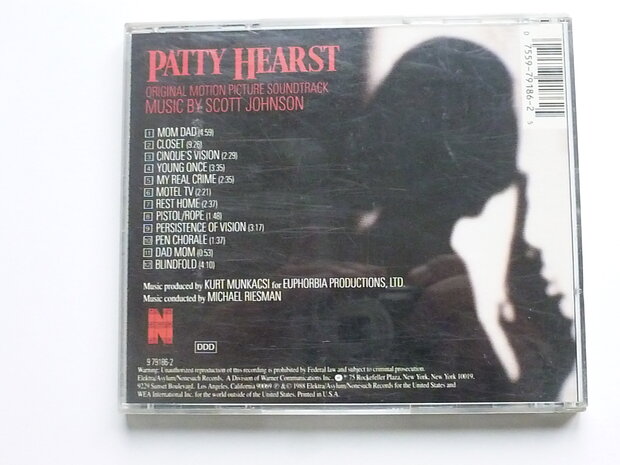Patty Hearst - Music by Scott Johnson