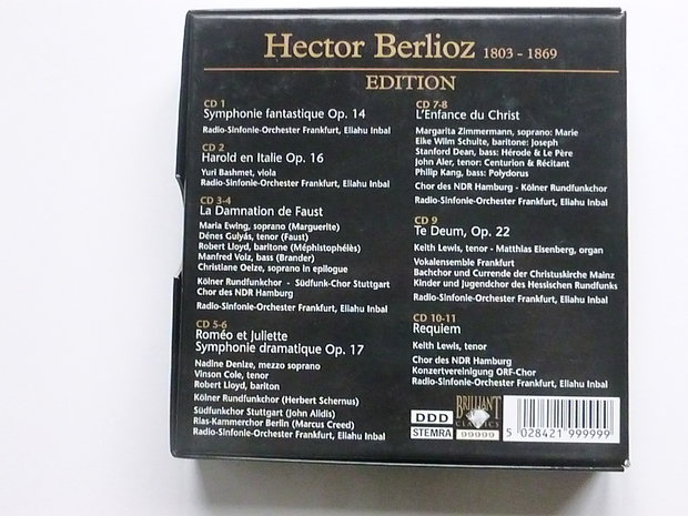 Hector Berlioz Edition - Eliahu Inbal (11 CD)