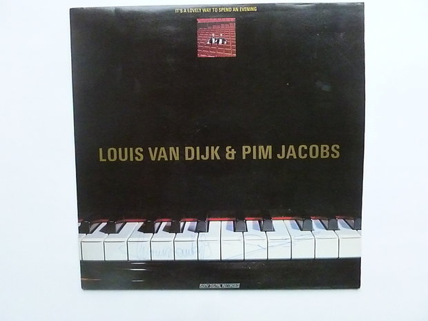 Louis van Dijk & Pim Jacobs - it's a lovely way (LP) gesigneerd