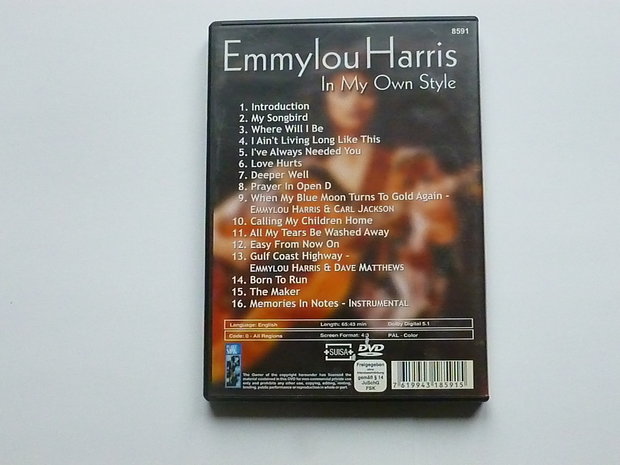 Emmylou Harris - In my own style (DVD)