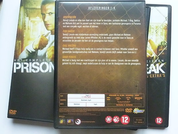 Prison Break - Het complete derde seizoen (4 DVD)