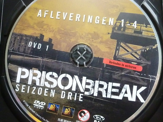 Prison Break - Het complete derde seizoen (4 DVD)