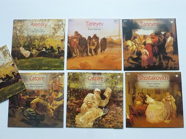 Treasures of Russian Chamber music (6 CD)