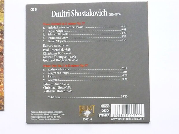 Treasures of Russian Chamber music (6 CD)
