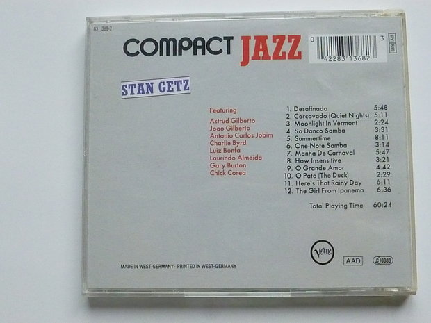 Stan Getz - Compact Jazz