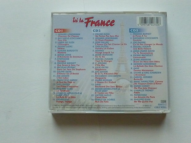 Ici La France - Les plus grands succes (3 CD)