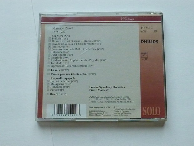 Ravel - Ma mere l'oye / Pierre Monteux