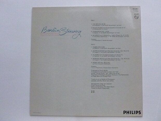 Berdien Stenberg - Rondo Russo (LP)