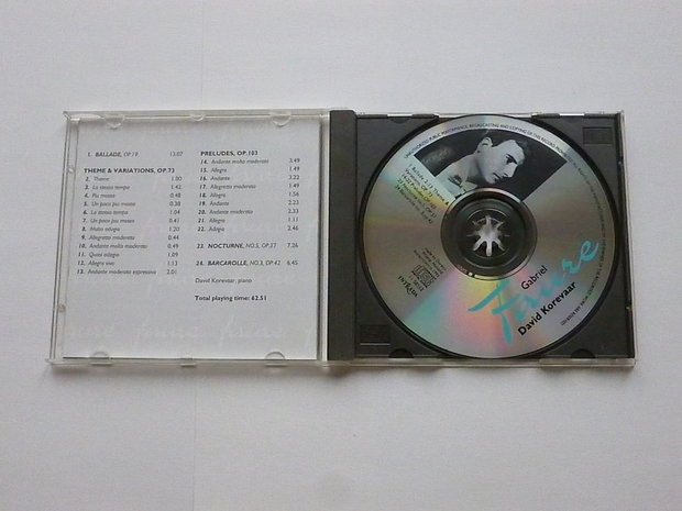 Gabriel Faure - Piano Works / David Korevaar