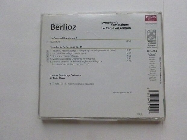 Berlioz - Symphonie Fantastique / Sir Colin Davis