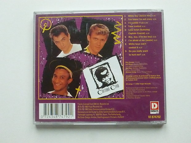 Culture Club - Kissing to be clever